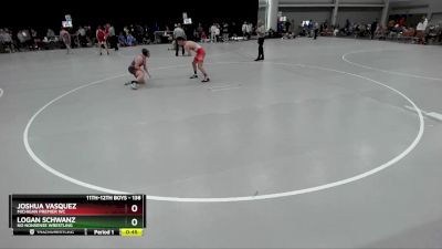 138 lbs Cons. Round 8 - Logan Schwanz, No Nonsense Wrestling vs Joshua Vasquez, Michigan Premier WC