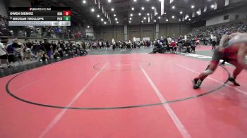 175 lbs Champ. Round 1 - Brogan Trollope, Pine Creek vs Owen Diemoz, Nixa