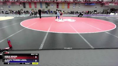 145 B Champ. Round 1 - Adele Senzig, Carthage College vs Alimatu Toheeb-Lawal, Morton