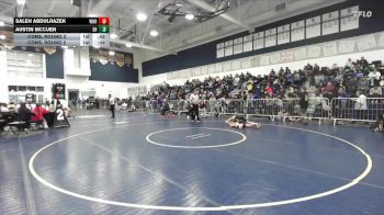 120 lbs Cons. Round 2 - Saleh Abdulrazek, Woodbridge vs Austin McCuen, Sunny Hills