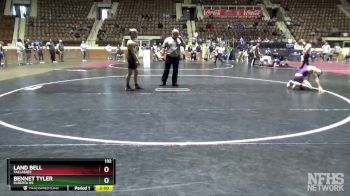 132 lbs Semifinal - Land Bell, Tallassee vs Bennet Tyler, Elberta HS