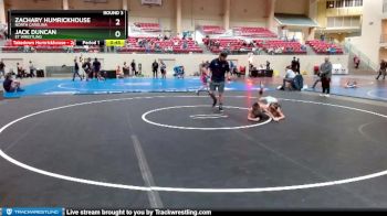 67-72 lbs Round 3 - Zachary Humrickhouse, North Carolina vs Jack Duncan, ET Wrestling