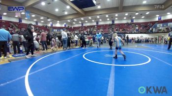 46 lbs Round Of 32 - Lane Mckee, Bridge Creek Youth Wrestling vs Jason Easley, Division Bell Wrestling