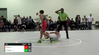 106 lbs Finals (2 Team) - Liam Davis, Combat Athletics vs Paris Ruiz, Team Empire