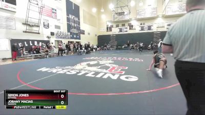 175 lbs Semifinal - Simon Jones, Kittitas vs Jobany Macias, Wapato