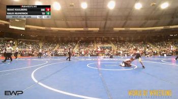 80 lbs Round Of 64 - Isaac Kaalberg, Immortal Athletics WC vs Kalix Kilpatrick, Team Grind House