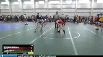 92 lbs Finals (2 Team) - Cole Hagerty, Revival Y vs Santino Sloboda, OMP