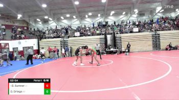 122-134 lbs Round 2 - Dominic Sumner, Lawrence Central vs Oscar Ortega, Indianapolis Arsenal Tech