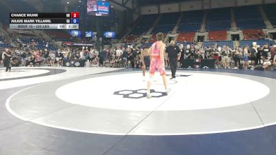 120 lbs Champ. Rd Of 128 - Chance Wuhr, Ohio vs Julius Mark Villamil, California