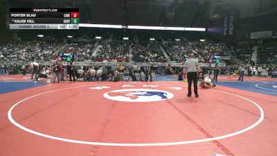 3A-157 lbs Champ. Round 1 - Kaleb Hill, Cody vs Porter Blau, Lovell