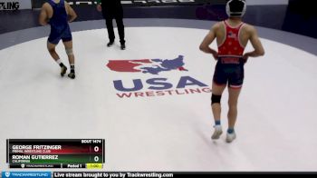 145 lbs Cons. Round 2 - Roman Gutierrez, California vs George Fritzinger, Primal Wrestling Club