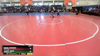 133 lbs Champ. Round 2 - Danny Haws, Centenary (NJ) vs Kevin Cordero, Scranton