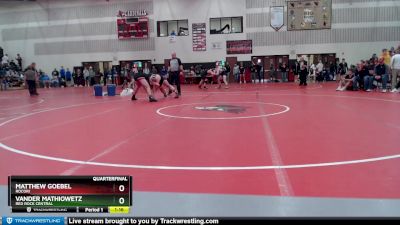 195 lbs Quarterfinal - Vander Mathiowetz, Red Rock Central vs Matthew Goebel, Rocori