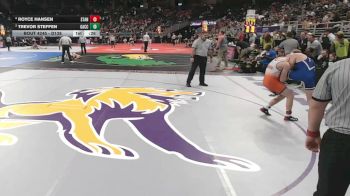 Cons. Round 2 - Trevor Steffen, Guardian Angels Central Catholic vs Royce Hansen, Stanton