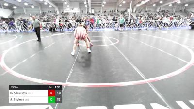 135 lbs Rr Rnd 2 - Rocco Allegretto, 4M Ride Out vs Jacob Bayless, SEO Wrestling Club