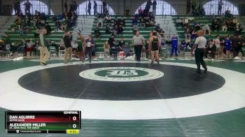 175 lbs Semifinal - Alexander Miller, St. John Paul The Great vs Dan Aguirre, Notre Dame