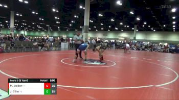 140 lbs Round 5 (8 Team) - Mya Bolden, Sunbear Wrestling vs Jillian Giller, Indiana Ice