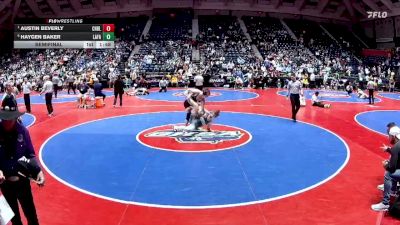 3A-150 lbs Semifinal - Austin Beverly, Cherokee Bluff vs Haygen Baker, LaFayette