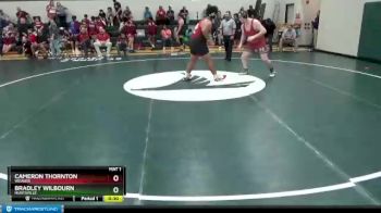 285 lbs 3rd Place Match - Cameron Thornton, Weaver vs Bradley Wilbourn, Huntsville
