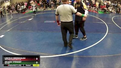 70 lbs Cons. Round 4 - Lincoln Greenhalgh, Stallions Wrestling Club vs Draken Stewart, Millard