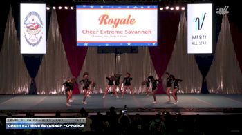 Cheer Extreme Savannah - G-Force [2026 L3 Junior - Flex - Small Day 1] 2026 The American Royale Sevierville Nationals