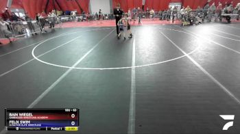 63 lbs 5th Place Match - Bain Wiegel, Sarbacker Wrestling Academy vs Felix Swim, X-Factor Elite Wrestling