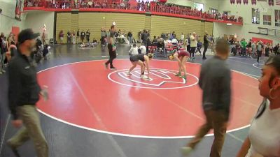 120 lbs Champ. Round 1 - Evelyn Amerson, White River vs Caitlyn Kendall, Newberg