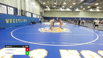 184 lbs Consi Of 4 - Louis Paradiso, JWU vs Sampson Wilkins, Castleton
