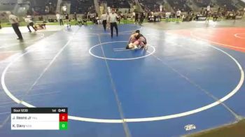 132 lbs Consolation - Joshua Beans Jr, Vail Wr Ac vs Kyle Davy, New Mexico Bad Boyz