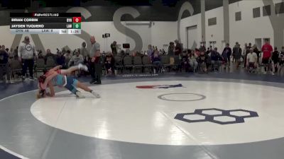 119 lbs Round 1 (6 Team) - Brian Corbin, Dynasty vs Jayden Tuquero, LAW/Crass