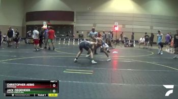 138 lbs Cons. Round 2 - Jack Ziegemeier, Purler Wrestling vs Christopher Aebig, Montague