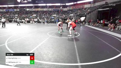 192 lbs Quarterfinal - Jim Humphrey, Greater Heights Wrestling vs Johnny Williams Jr, Terminator Wrestling Academy