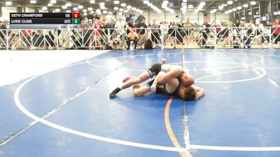 152 lbs Rr Rnd 1 - Seth Crawford, The Mailmen - HSB vs Luke Cline, Gotenks GT - HSB