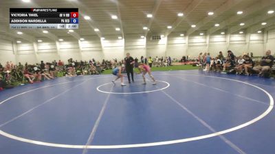 85 lbs Victoria Thiel, Ohio Red vs Addison Nardella, Pennsylvaniia Red