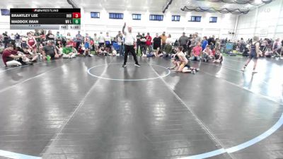 76 lbs 7th Place - Arlo Pratt, Indiana Outlaws-EL vs Michael Cooper, WV Lunatics-EL