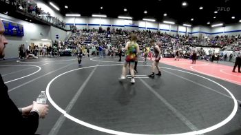 100 lbs Rr Rnd 3 - Landon Achziger, Choctaw Ironman Youth Wrestling vs Addison Starcevich, Norman Grappling Club