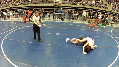 62 lbs Cons. Sub-semis - Jaynie Stoddard, Elko Wrestling Club vs Allene Auelua, Team Pride