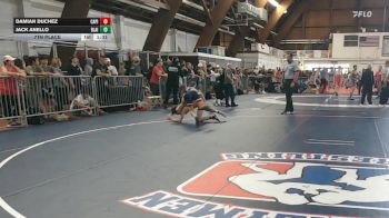 106 lbs 7th Place - Damian Duchez, Capital Wrestling Club vs Jack Anello, Blair Academy