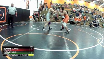 165 lbs 3rd Place Match - NATHAN MARKS, Madison vs Clarnce Ja-Coks, Mansfield Sr.