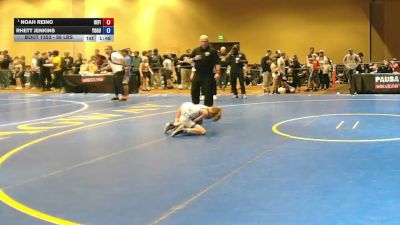58 lbs Champ. Round 3 - Noah Reino, Refinery vs Rhett Jenkins, Young Guns