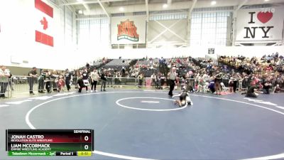 61 lbs Semifinal - Liam Mccormack, Empire Wrestling Academy vs Jonah Castro, Revolution Elite Wrestling