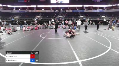 154 lbs Rr Rnd 4 - Brynn Elkins, MoWest 2 vs Cali Dupree, Missouri Lava