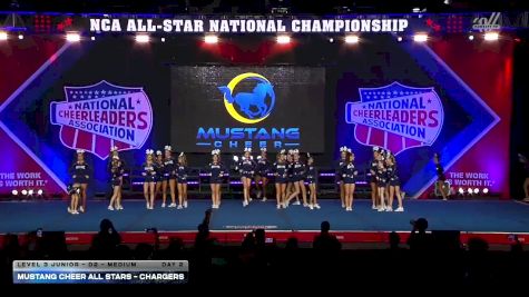 Mustang Cheer All Stars - Chargers [2026 L3 Junior - D2 - Medium Day 2] 2026 NCA All-Star National Championship