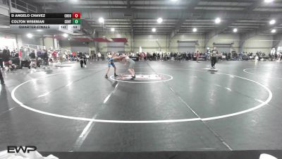 83 lbs Quarterfinal - D Angelo Chavez, Choose Hard Wrestling Academy vs Colton Wiseman, Contender Wrestling Academy
