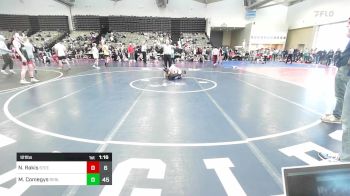 121 lbs Rr Rnd 6 - Niko Rakis, Steelhawks WC MS vs Mason Comegys, Rebellion