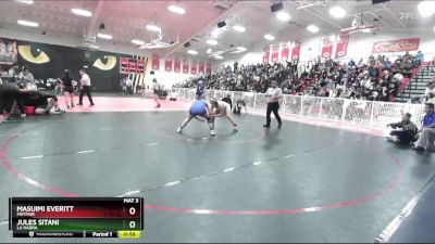 145 lbs 7th Place Match - Masuimi Everitt, Mayfair vs Jules Sitani, La Habra