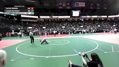 75 lbs Champ. Round 2 - Jaxon Pettaway, FOWCA vs Jacob Jenkins, CPWA