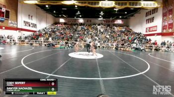 144 lbs Cons. Round 1 - Sawyer Nachazel, Lander Valley vs Cody Seifert, Powell