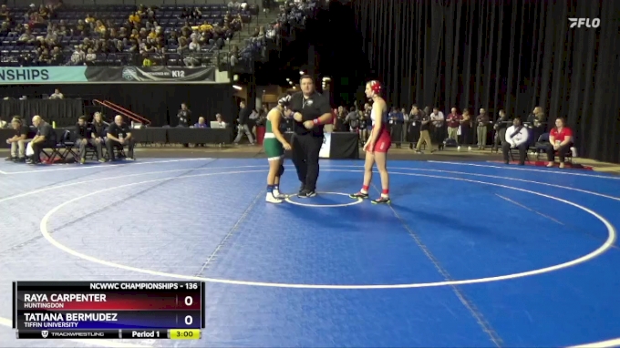 136 lbs Champ. Round 1 - Raya Carpenter, Huntingdon vs Tatiana Bermudez, Tiffin University
