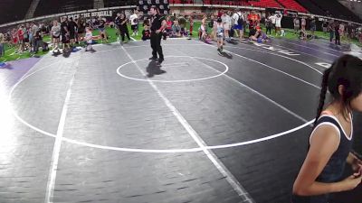 105 lbs Champ. Round 1 - Lola Gonzales, Colorado vs Ronelle Laforge, Montana
